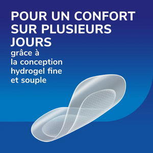 6 Pansements Ovales Transparents en Hydro-Gel pour Ampoules - Dr. Scholl's Scholl
