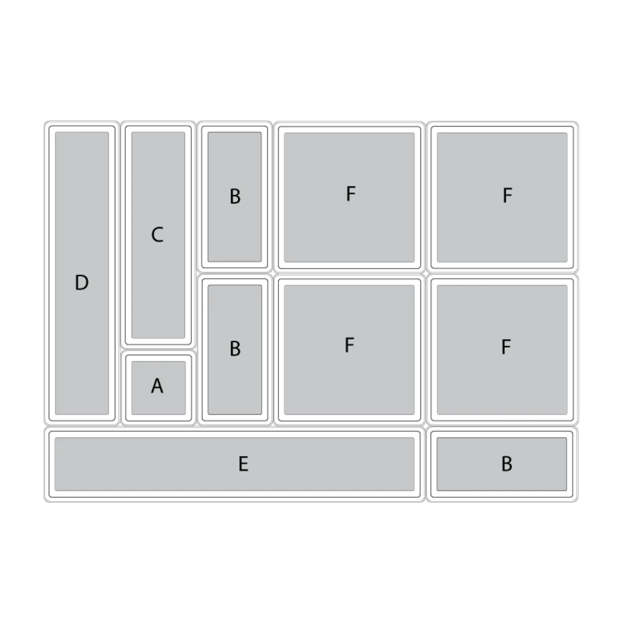 Accessoire Unit Room - Système d'organisation de tiroir - Ruck Ruck