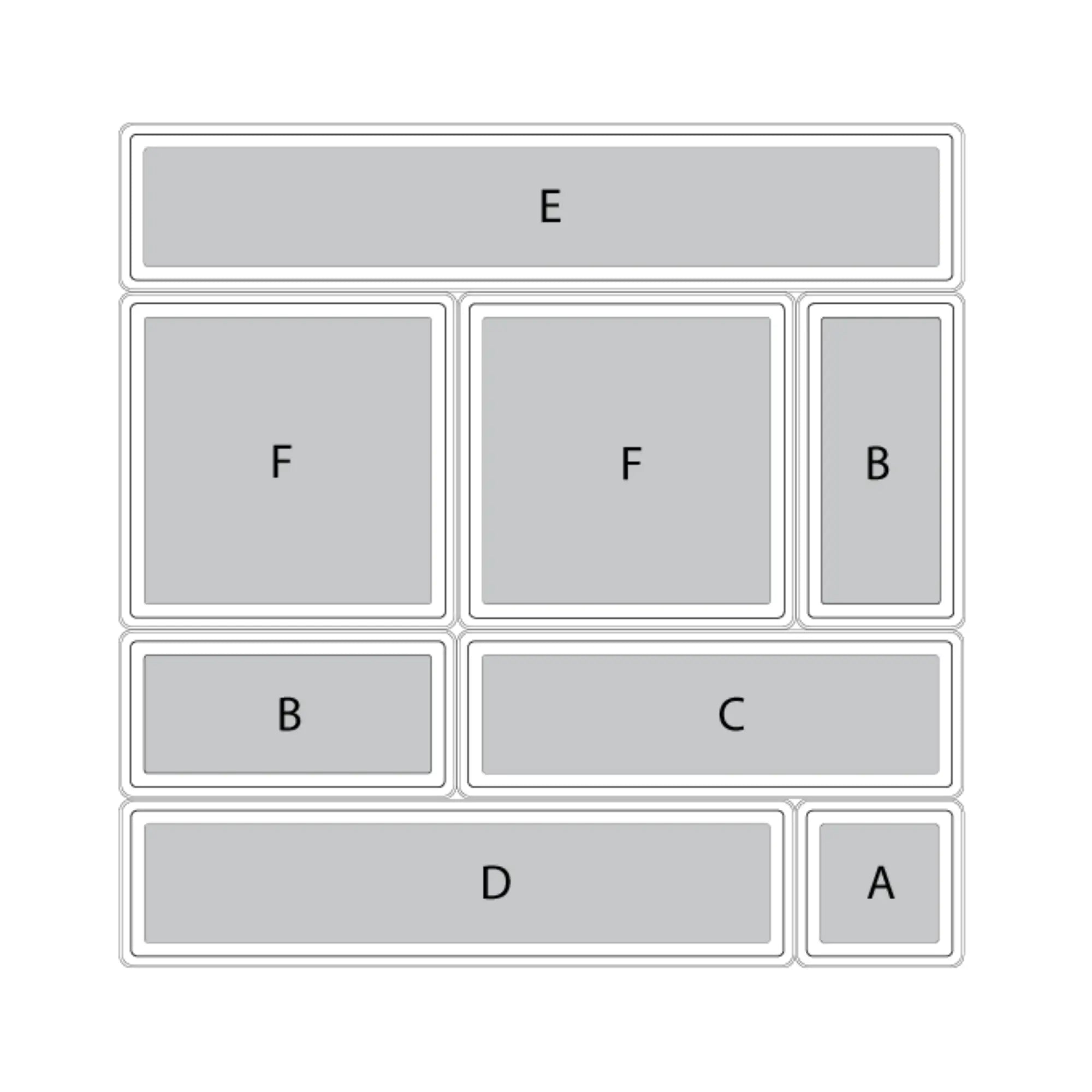 Accessoire Unit Room - Système d'organisation de tiroir - Ruck Ruck