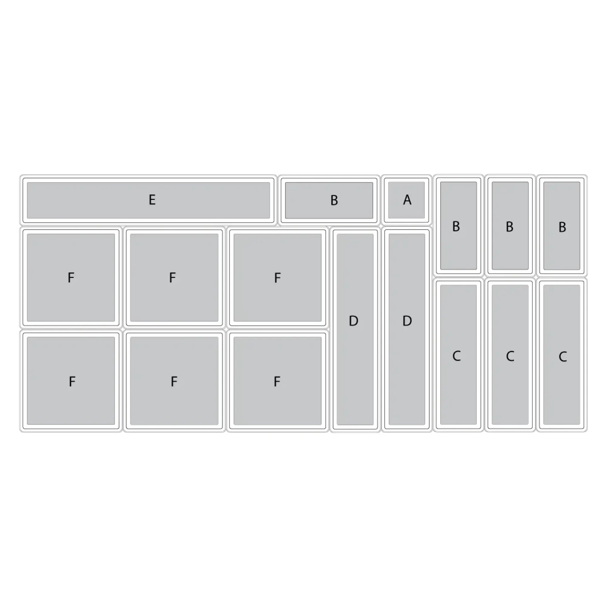 Accessoire Unit Room - Système d'organisation de tiroir - Ruck Ruck