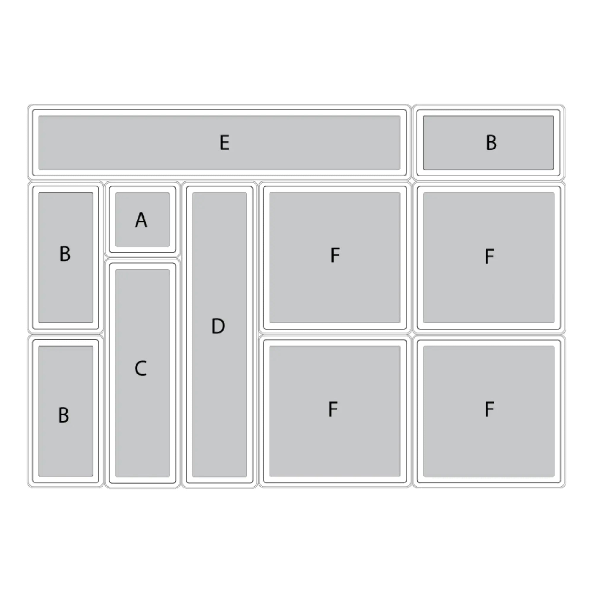 Accessoire Unit Room - Système d'organisation de tiroir - Ruck Ruck