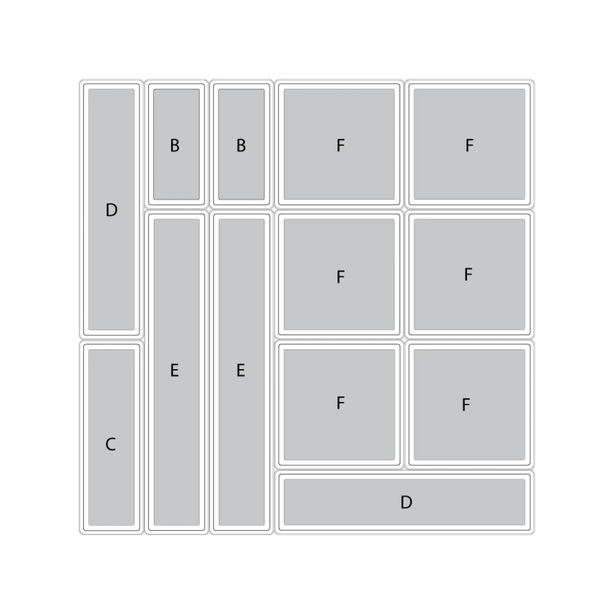 Accessoire Unit Room - Système d'organisation de tiroir - Ruck Ruck