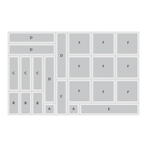 Accessoire Unit Room - Système d'organisation de tiroir - Ruck Ruck