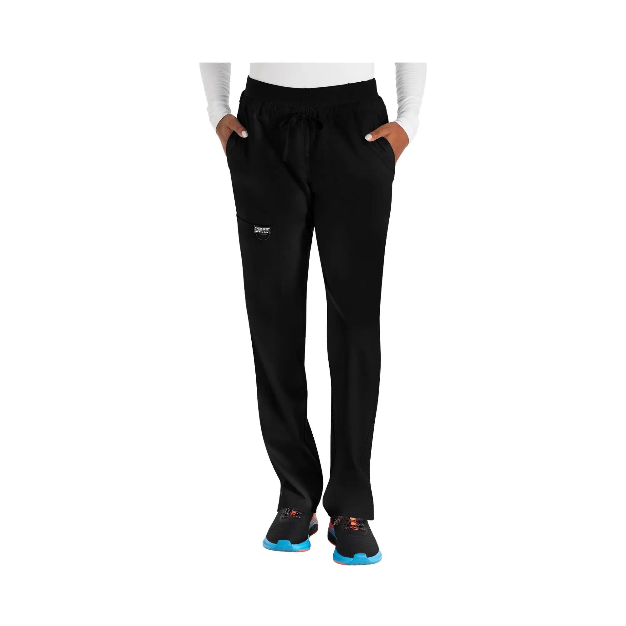 Angers - Pantalon avec cordon de serrage - femme - Cherokee Cherokee Authentic Workwear Noir-XXXL