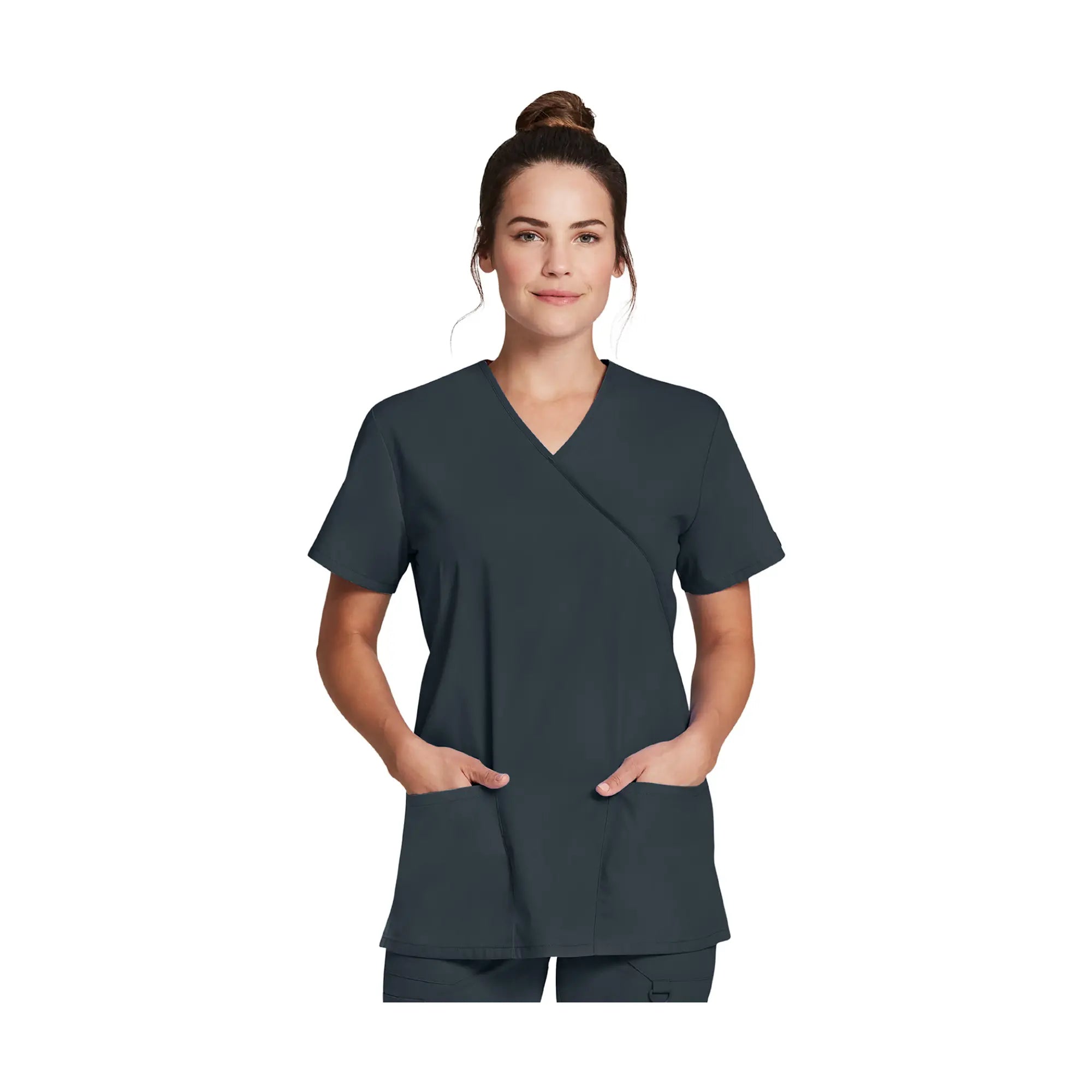 Annecy - Tunique cache-cœur - Femme - Dickies Dickies Anthracite-3XL