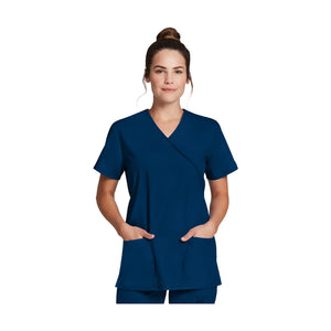 Annecy - Tunique cache-cœur - Femme - Dickies Dickies Bleu-Marine-3XL
