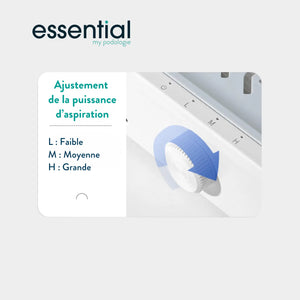 Aspirateur de poussière Turbo Brushless - Essential by My Podologie Essential