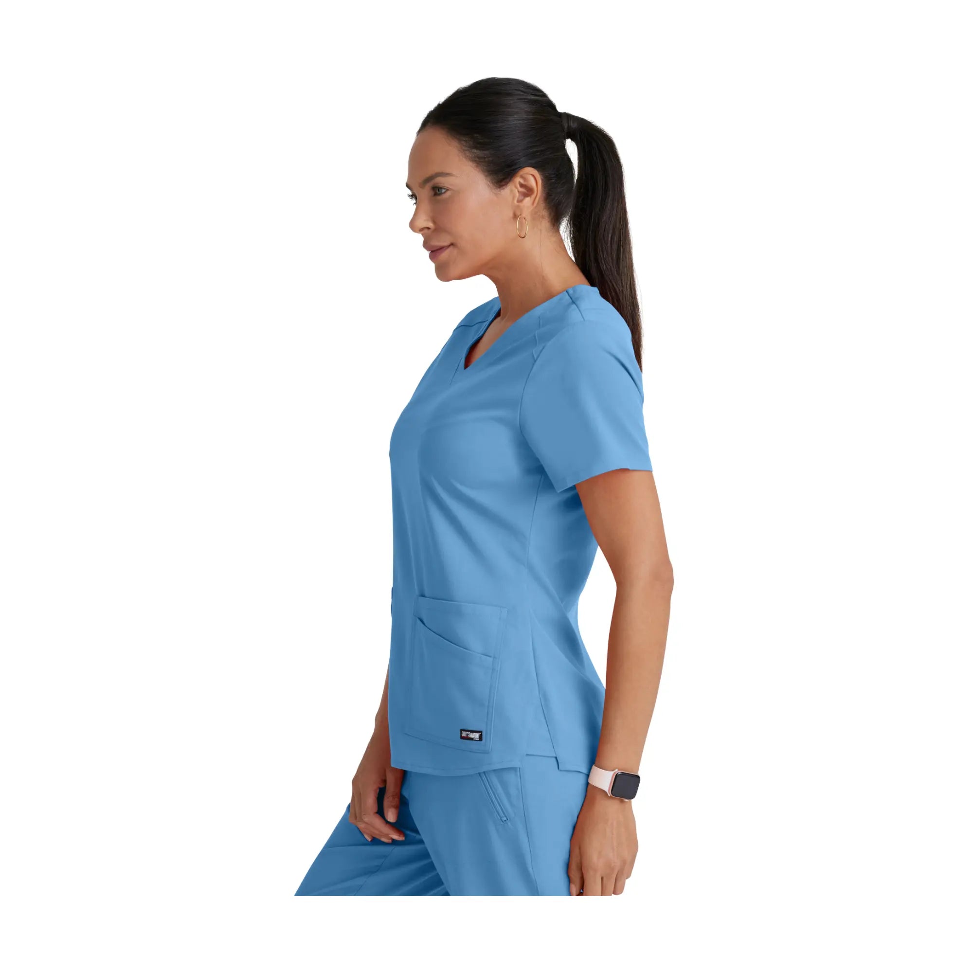 Aura - Tunique col V - Femme - Grey’s Anatomy Stretch Grey’s Anatomy
