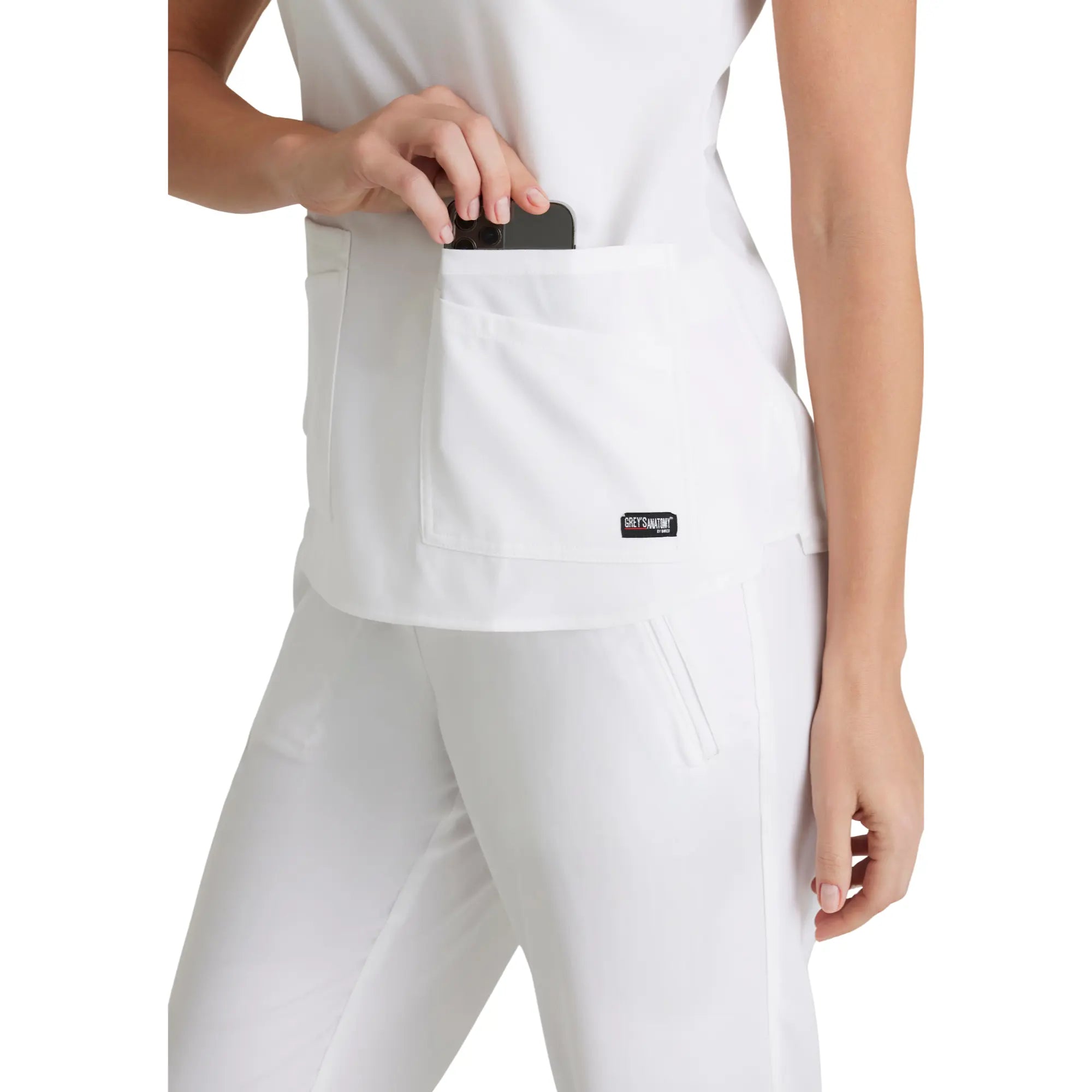 Aura - Tunique col V - Femme - Grey’s Anatomy Stretch Grey’s Anatomy