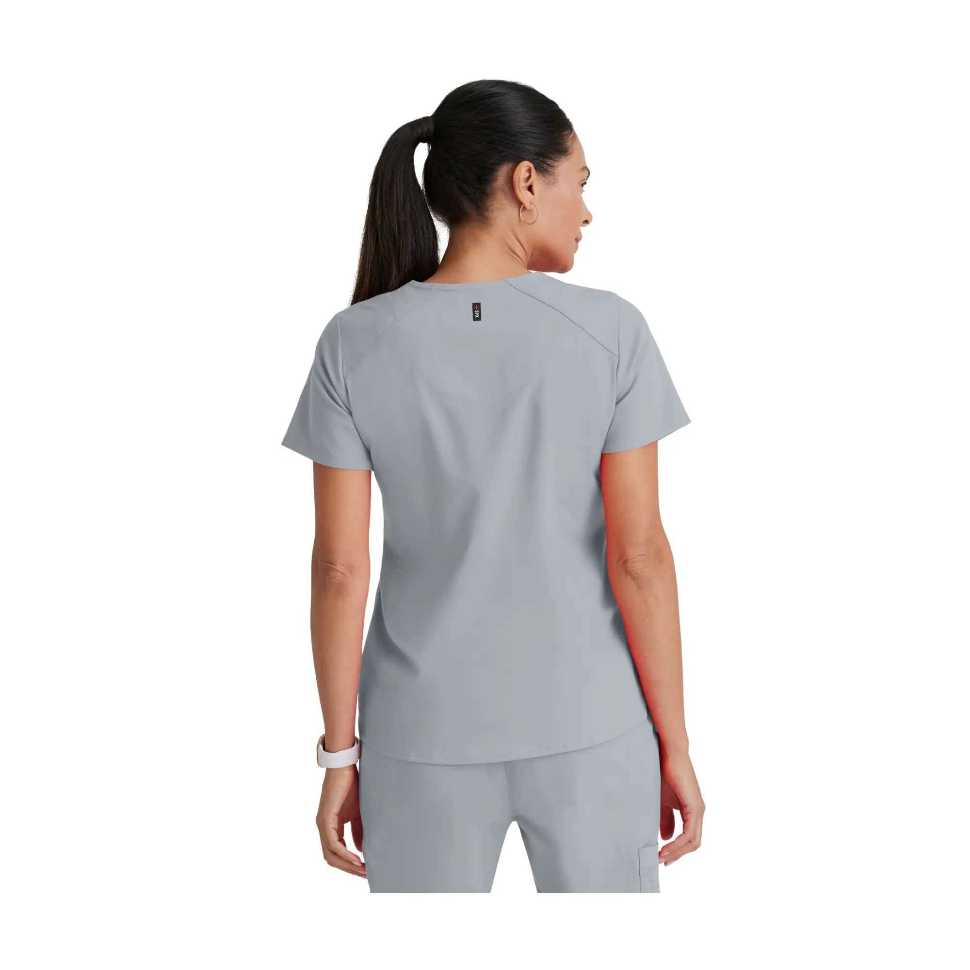 Aura - Tunique col V - Femme - Grey’s Anatomy Stretch Grey’s Anatomy