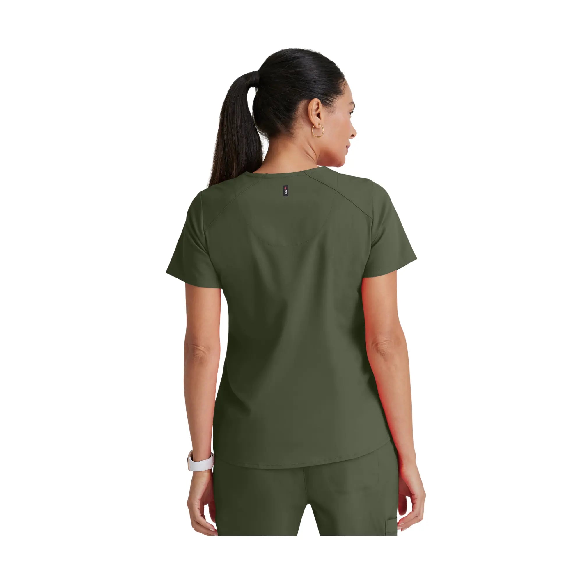 Aura - Tunique col V - Femme - Grey’s Anatomy Stretch Grey’s Anatomy
