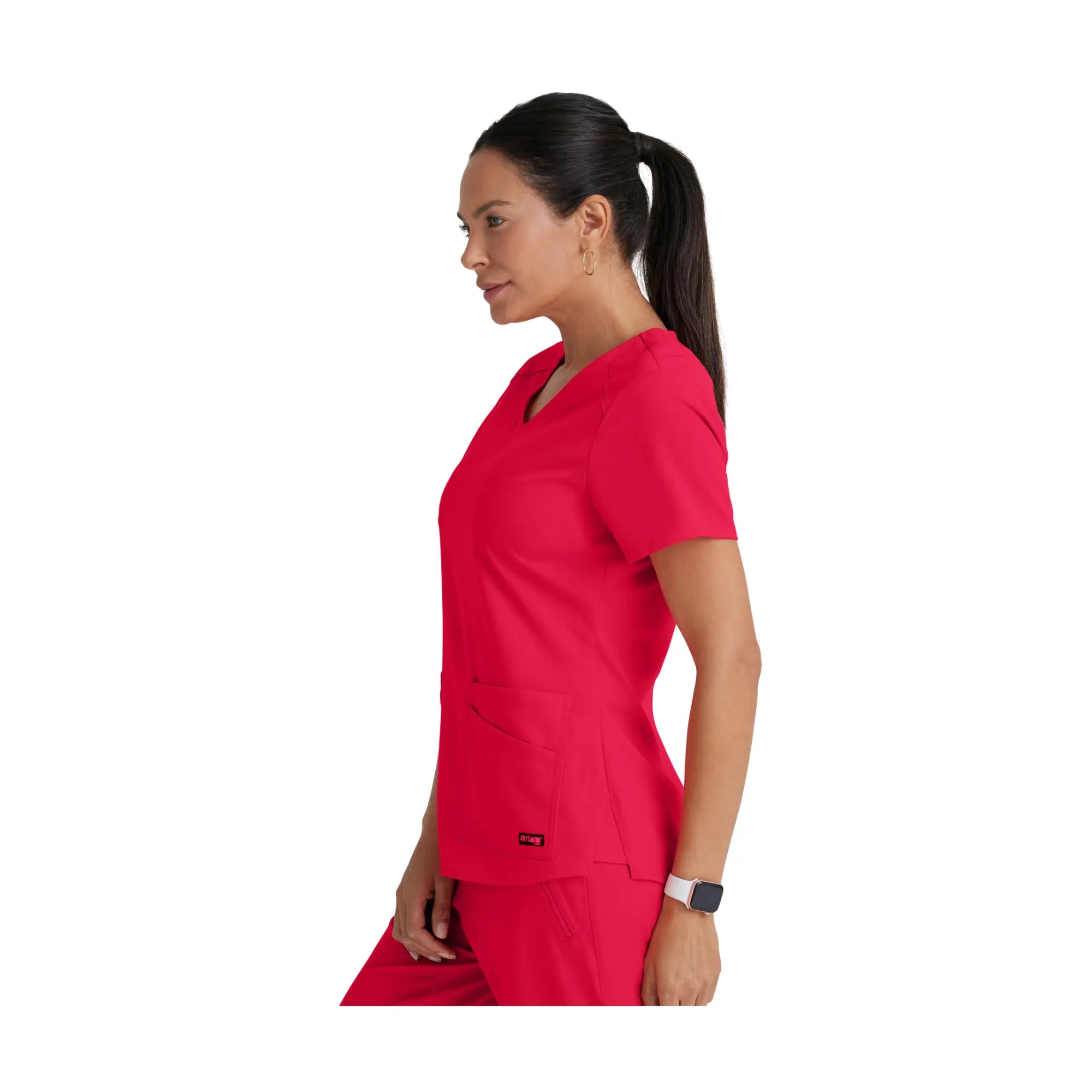 Aura - Tunique col V - Femme - Grey’s Anatomy Stretch Grey’s Anatomy