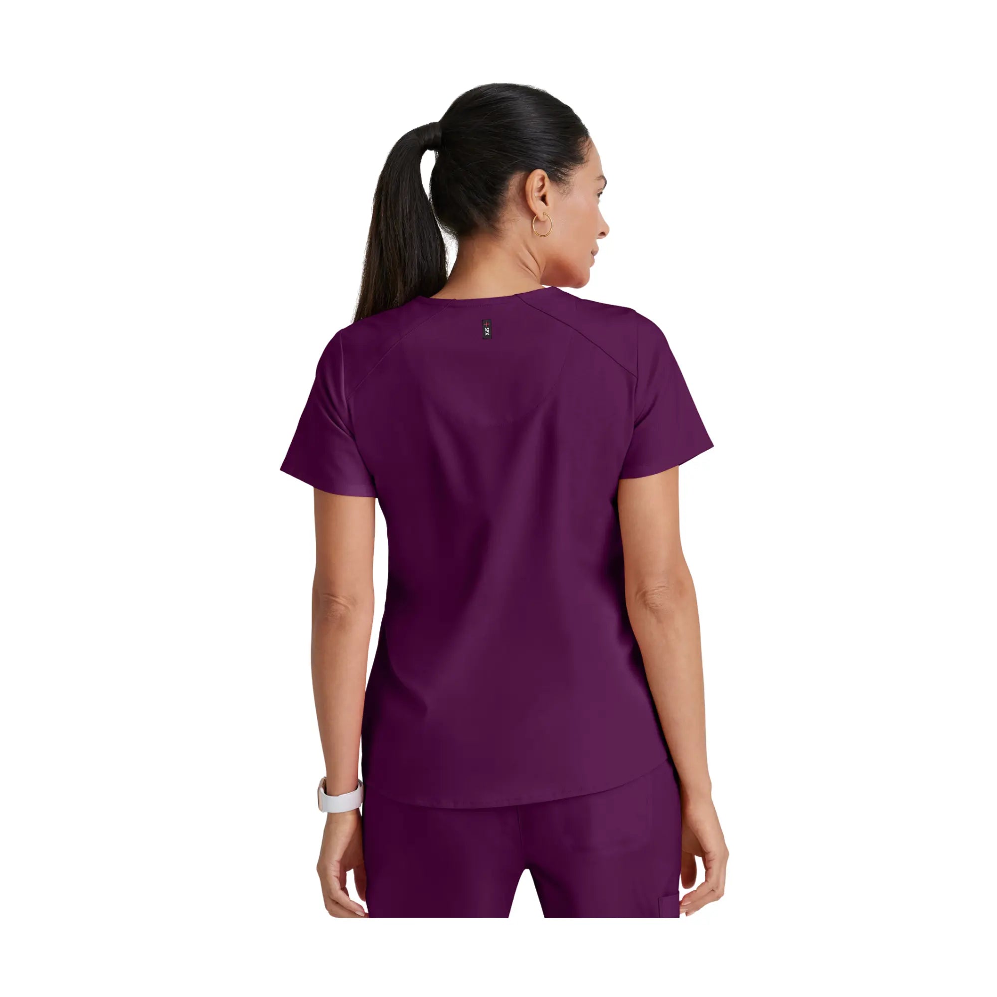 Aura - Tunique col V - Femme - Grey’s Anatomy Stretch Grey’s Anatomy Bleu Caraïbes / XL
