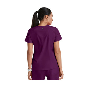 Aura - Tunique col V - Femme - Grey’s Anatomy Stretch Grey’s Anatomy Blanc / XL