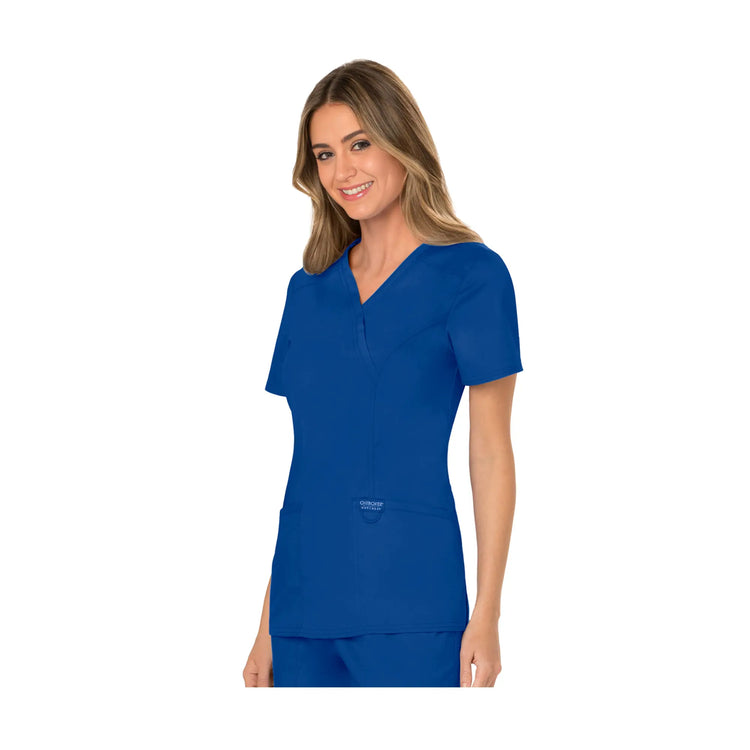 Béziers - Tunique cache-cœur col V - Femme - Cherokee - Couleur 2 Cherokee Authentic Workwear