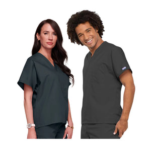 Biarritz - Tunique médicale - Col V - Unisexe - Cherokee Cherokee Authentic Workwear Anthracite-3XL