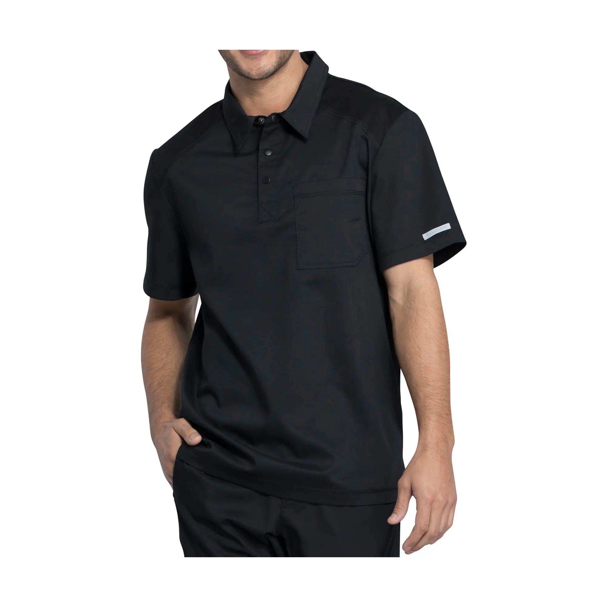Boucau - Polo médical - 72 cm - Homme - Cherokee Cherokee Authentic Workwear Noir-3XL
