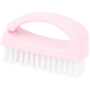 Brosse à ongles simple face en plastique My Podologie  Rose