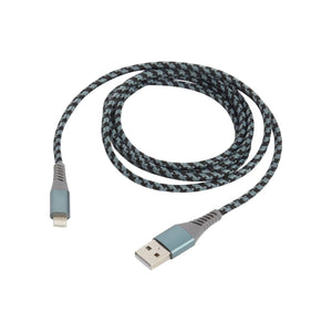 Câble Lightning vers USB pour iPhone / iPad / iPod textile - 2 dimensions différentes My Podologie