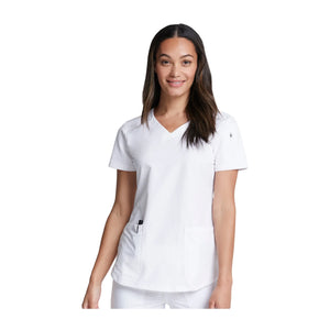 Caen - Tunique col V - Femme - Dickies Dickies Blanc-XXXL