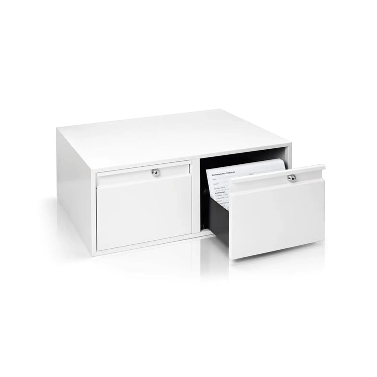 Caisse de rangement - Acier - Blanc pur - Ruck Ruck