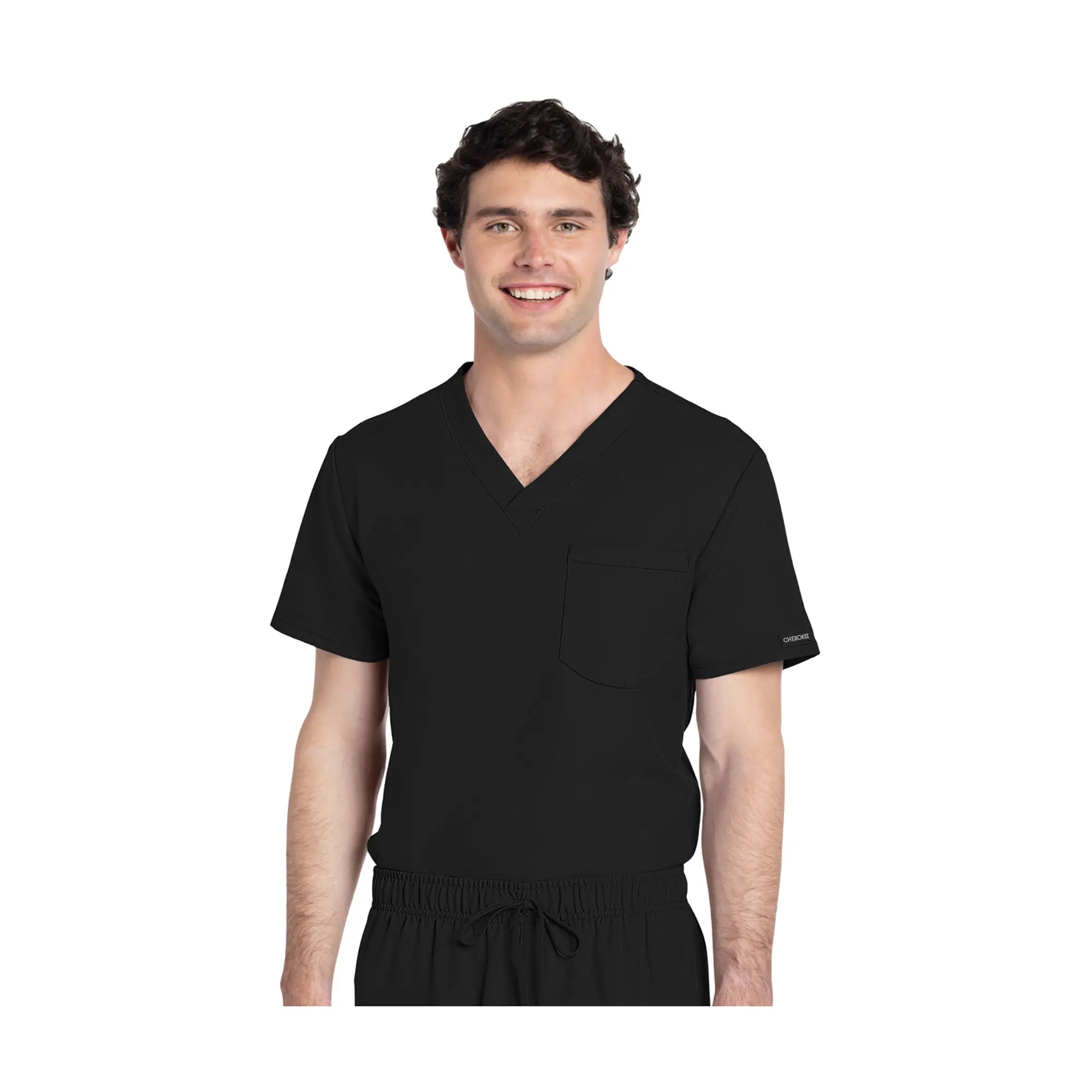 Capbreton - Tunique médicale - Col V - Unisexe - Cherokee Cherokee Authentic Workwear Noir / 3XL