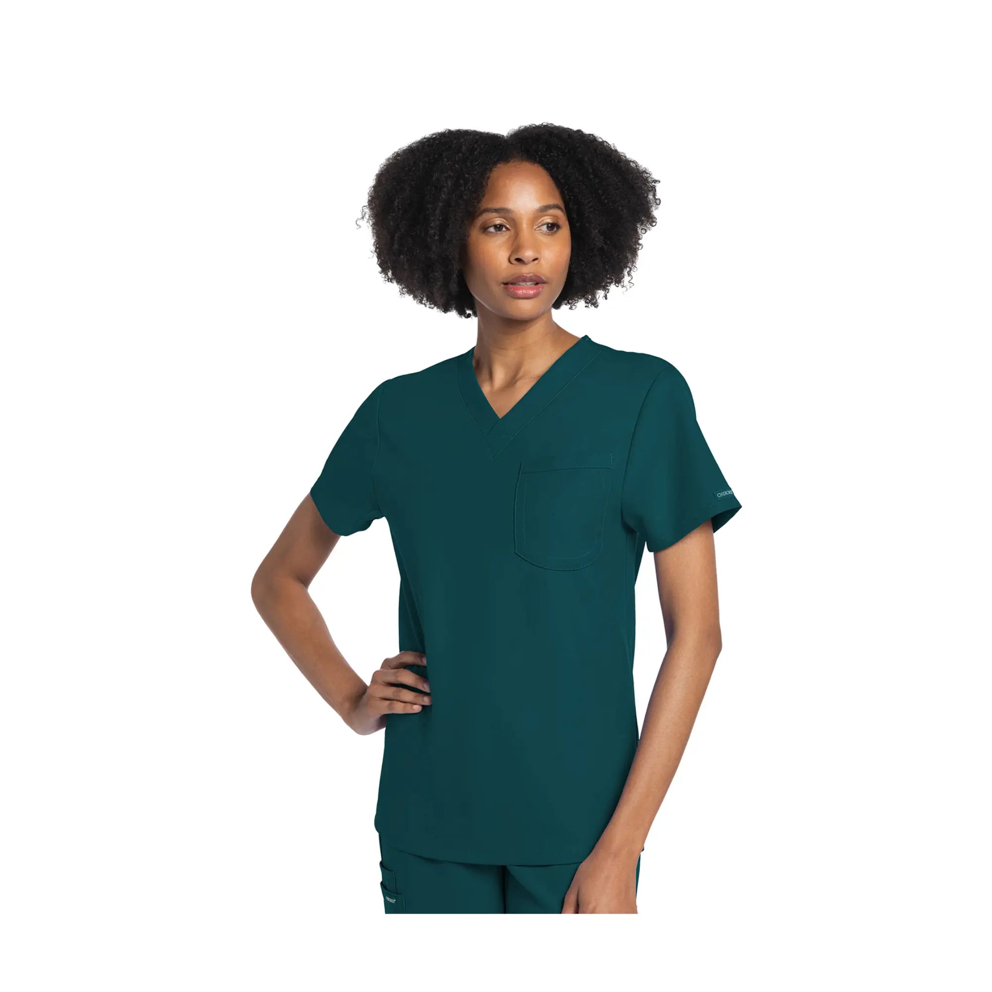 Capbreton - Tunique médicale - Col V - Unisexe - Cherokee Cherokee Authentic Workwear Bleu Canard / 3XL