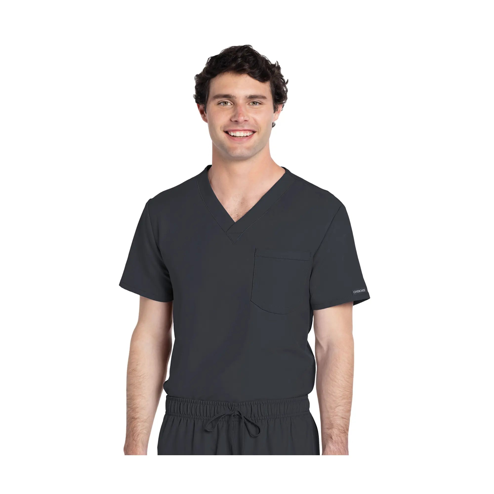 Capbreton - Tunique médicale - Col V - Unisexe - Cherokee Cherokee Authentic Workwear Anthracite / 3XL