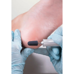 Capuchons abrasifs coniques x10 1504 - Diamant - Grain super gros - Abrasion des cors, durillons et hyperkératoses - 5 mm Ruck