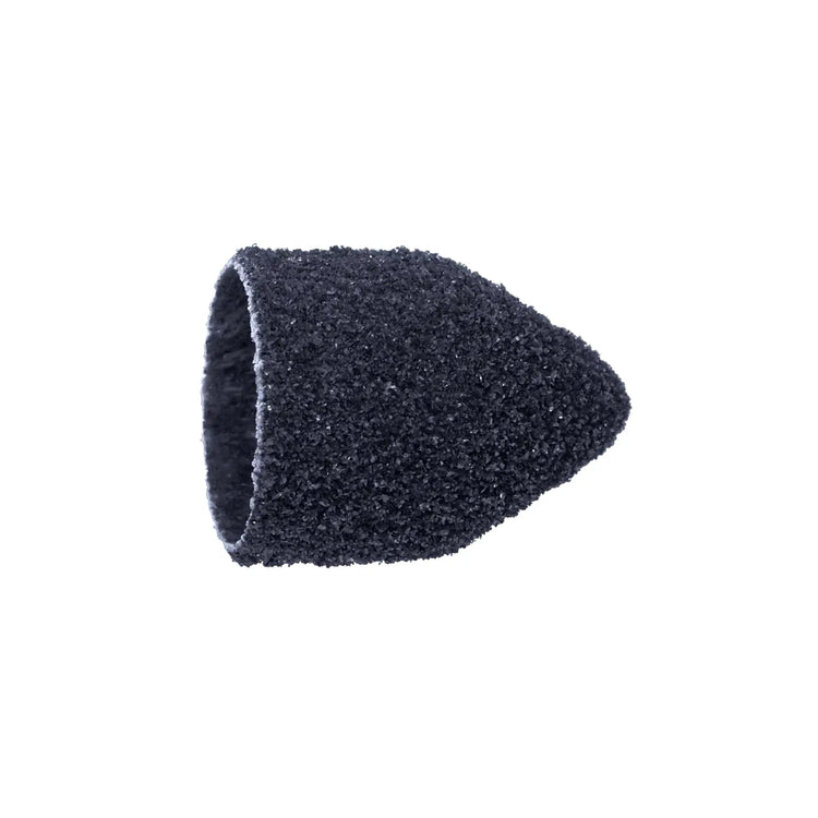 Capuchons abrasifs pointus x10 1103 - Diamant - Grain gros - Abrasion des cors, durillons et hyperkératoses - 13 mm Ruck