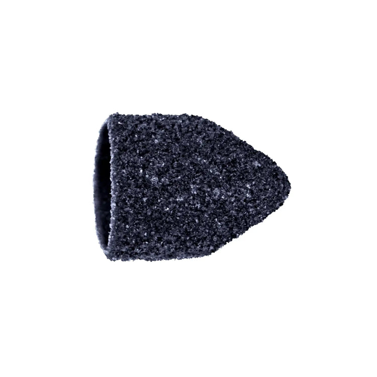 Capuchons abrasifs pointus x10 1104 - Diamant - Grain super gros - Abrasion des cors, durillons et hyperkératoses - 13 mm Ruck