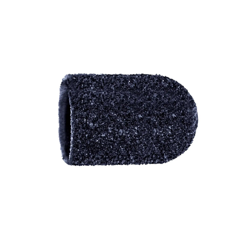 Capuchons abrasifs ronds x10 0904 - Diamant - Grain super gros - Abrasion des cors, durillons et hyperkératoses - 16 mm Ruck