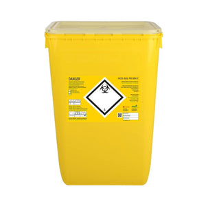 Conteneur Fût en plastique rectangulaire - Clinisafe Hospidex