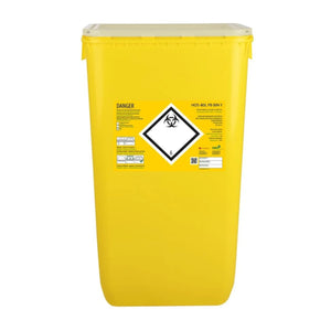 Conteneur Fût en plastique rectangulaire - Clinisafe Hospidex