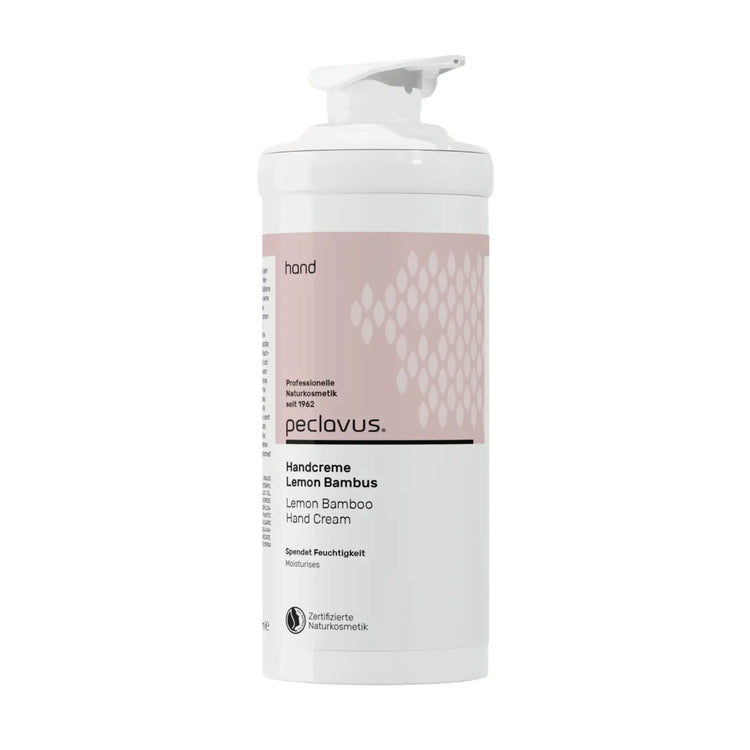 Crème hydratante pour les mains - Extrait de bambou et Citron - Peclavus Peclavus