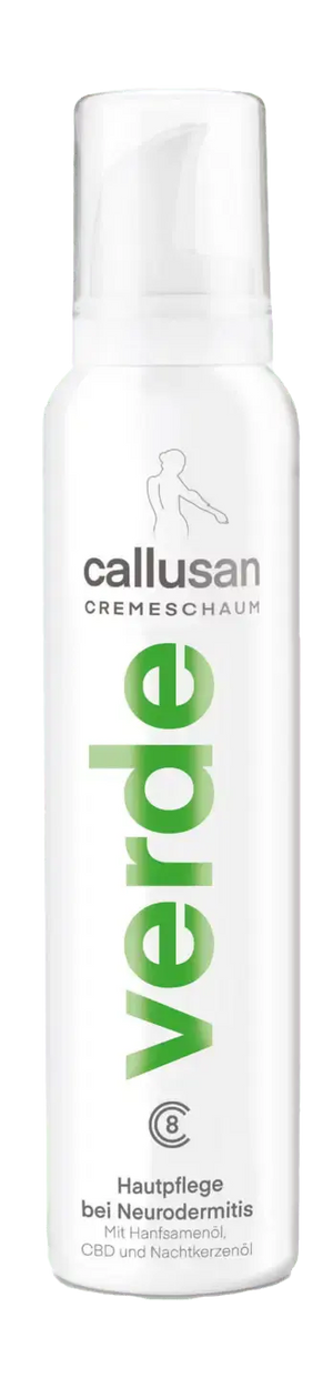 Crème mousse Verde Végétalienne - Callusan My Podologie 175ml