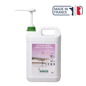 Deterg'anios suractif Marine - Sols et Surfaces - Effet mouillant, dispersant et solubilisant - 1 L ou 5L - Anios Anios 5-L