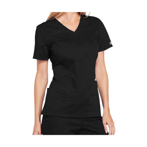 Dunkerque - Tunique col V - Femme - Cherokee Cherokee Authentic Workwear  Noir-3XL