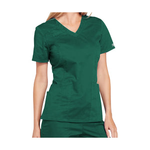 Dunkerque - Tunique col V - Femme - Cherokee Cherokee Authentic Workwear  Vert-Chasseur-3XL