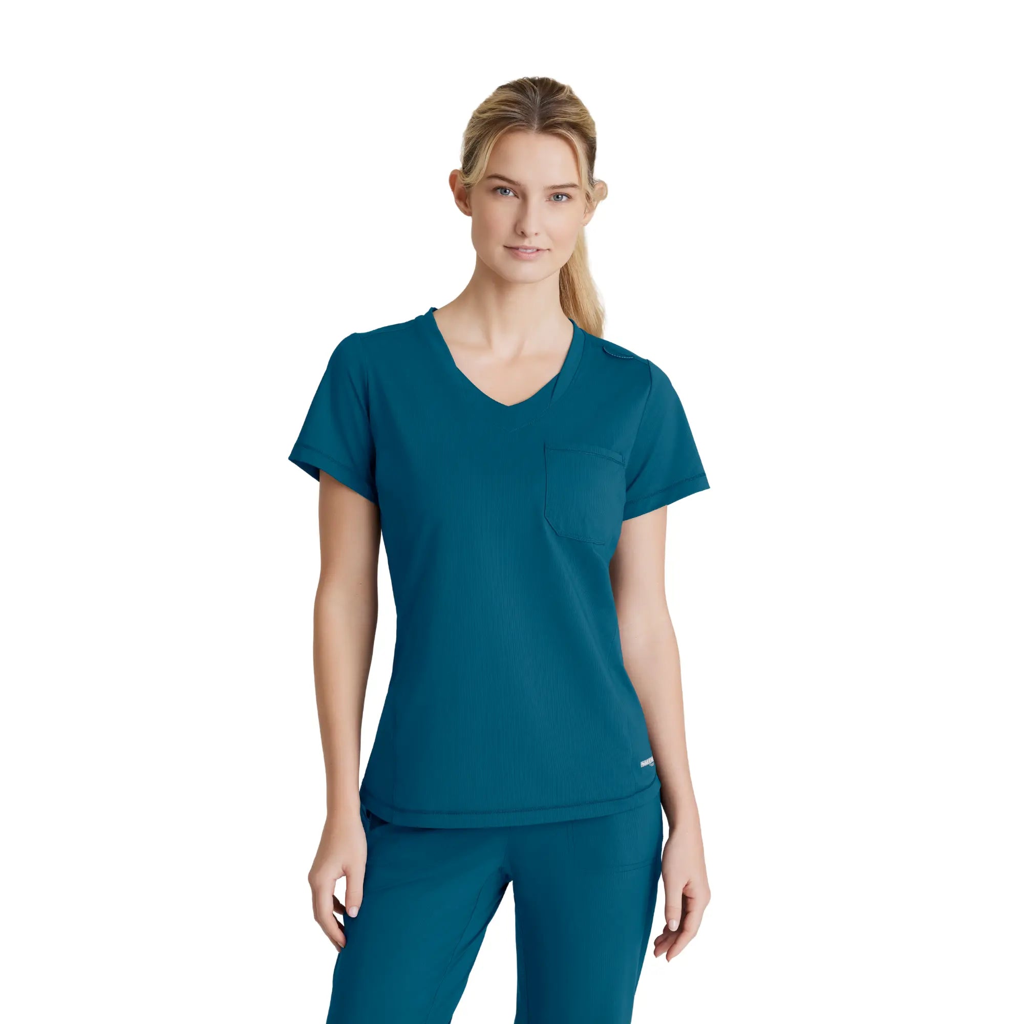Elyra - Tunique col rond - Femme - Skechers Slip-ins SKECHERS SLIP-INS KNITS Bleu Bahamas / XL