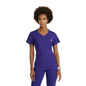 Elyra - Tunique col rond - Femme - Skechers Slip-ins SKECHERS SLIP-INS KNITS Violet / XL