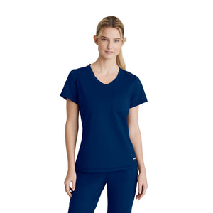 Elyra - Tunique col rond - Femme - Skechers Slip-ins SKECHERS SLIP-INS KNITS Bleu Marine / XL