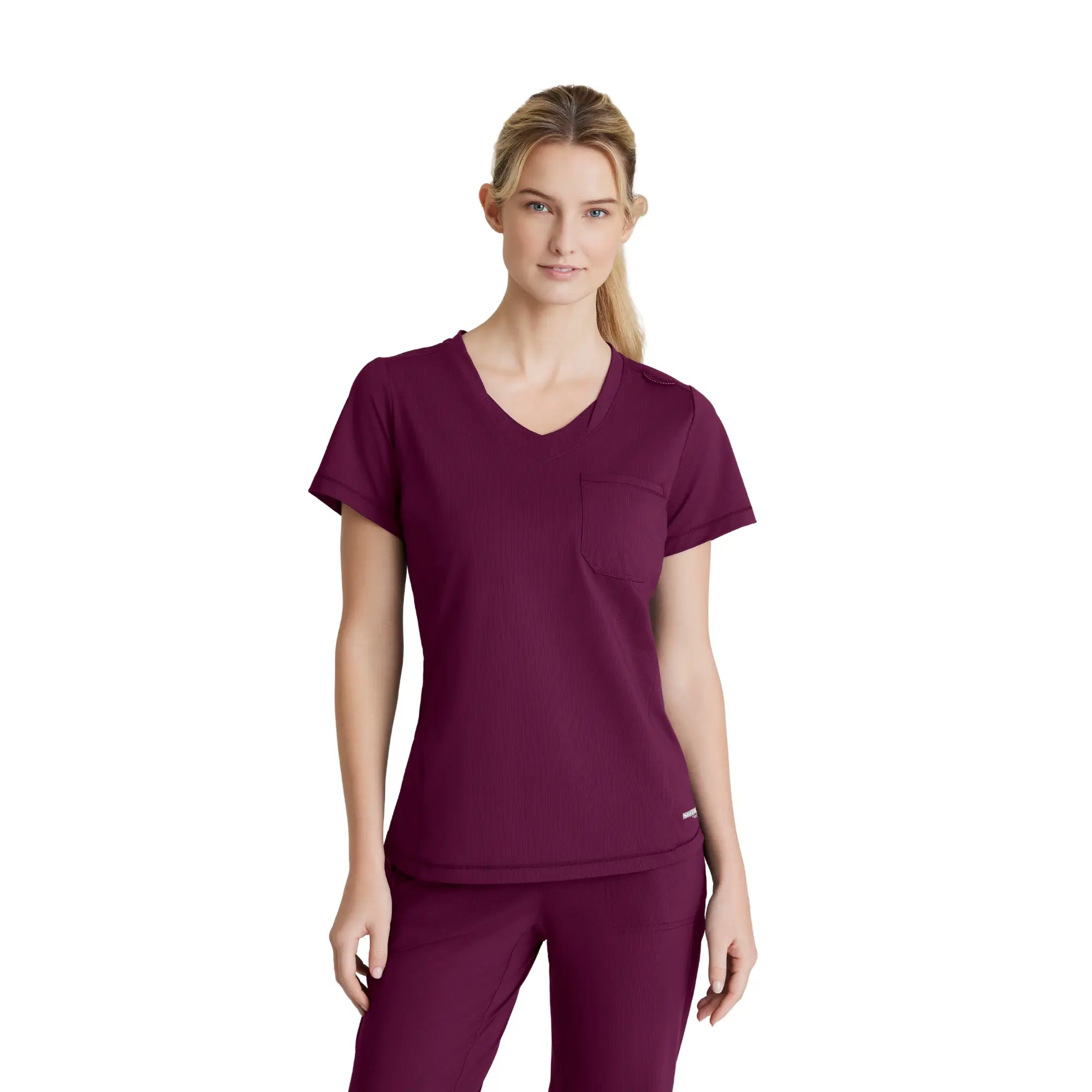 Elyra - Tunique col rond - Femme - Skechers Slip-ins SKECHERS SLIP-INS KNITS Bordeaux / XL