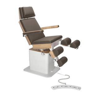 Fauteuil de pédicurie - MOON - Relevage électrique - Filaire - Ruck My Podologie  Expresso-3-moteurs-Chêne