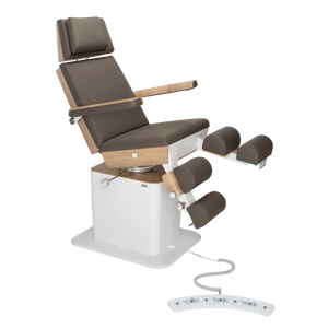 Fauteuil de pédicurie - MOON - Relevage électrique - Filaire - Ruck My Podologie  Expresso-5-moteurs-Chêne