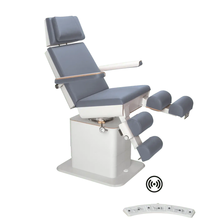Fauteuil de pédicurie - MOON - Relevage électrique - Wifi - Ruck My Podologie  Océan-3-moteurs-2-Blanc
