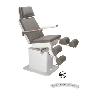 Fauteuil de pédicurie - MOON - Relevage électrique - Wifi - Ruck My Podologie  Pierre-3-moteurs-2-Blanc