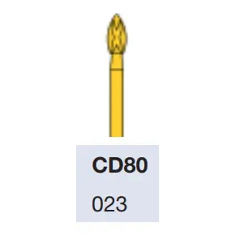 Fraise CD80 Diamant - Lissage des callosités et des ongles - 2,3 mm - My Podologie