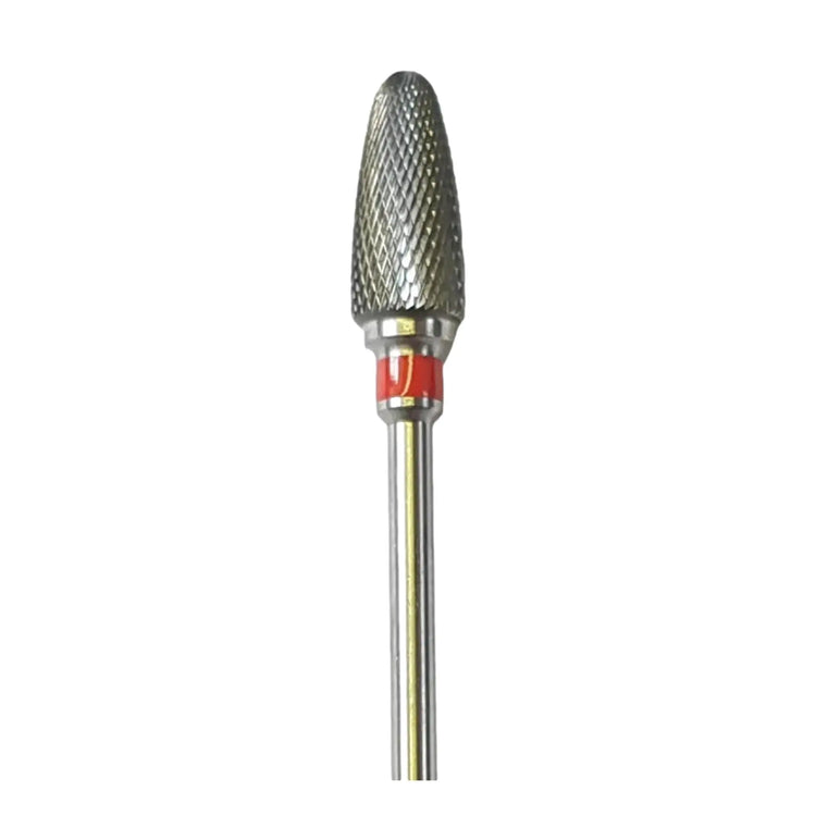 Fraise E5420 Carbure de tungstène - Abrasion et finition des ongles fins - Denture croisée fine - 6 mm - My Podologie