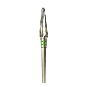 Fraise E5775 Carbure de tungstène - Abrasion des ongles épais et onychogryphose - Denture hélicoïdale standart - 4,5 mm - My Podologie